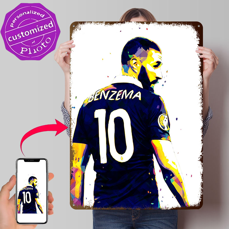 Karim Benzema France Poster Re - Retro Gaming France ulasan dan harga