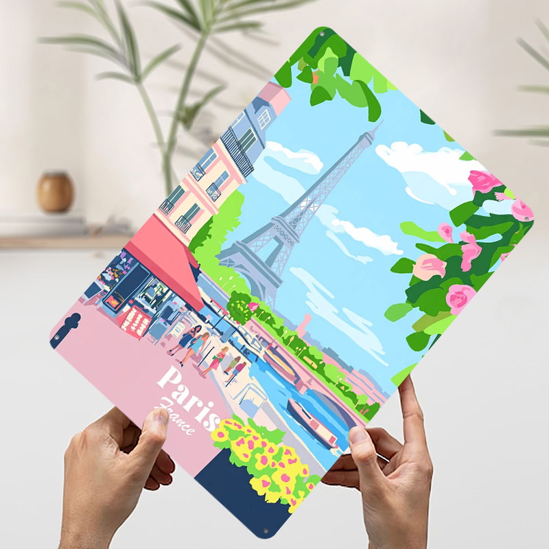 Paris France Poster Customized - Retro Gaming France ulasan dan harga