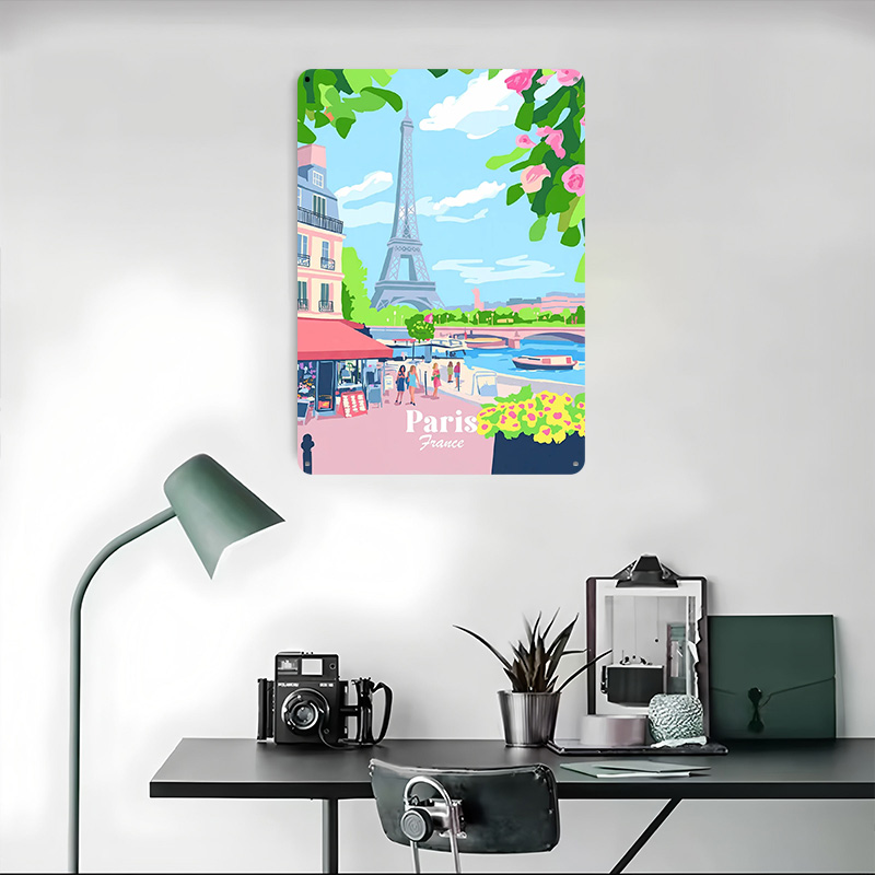 Paris France Poster Customized - Retro Gaming France ulasan dan harga
