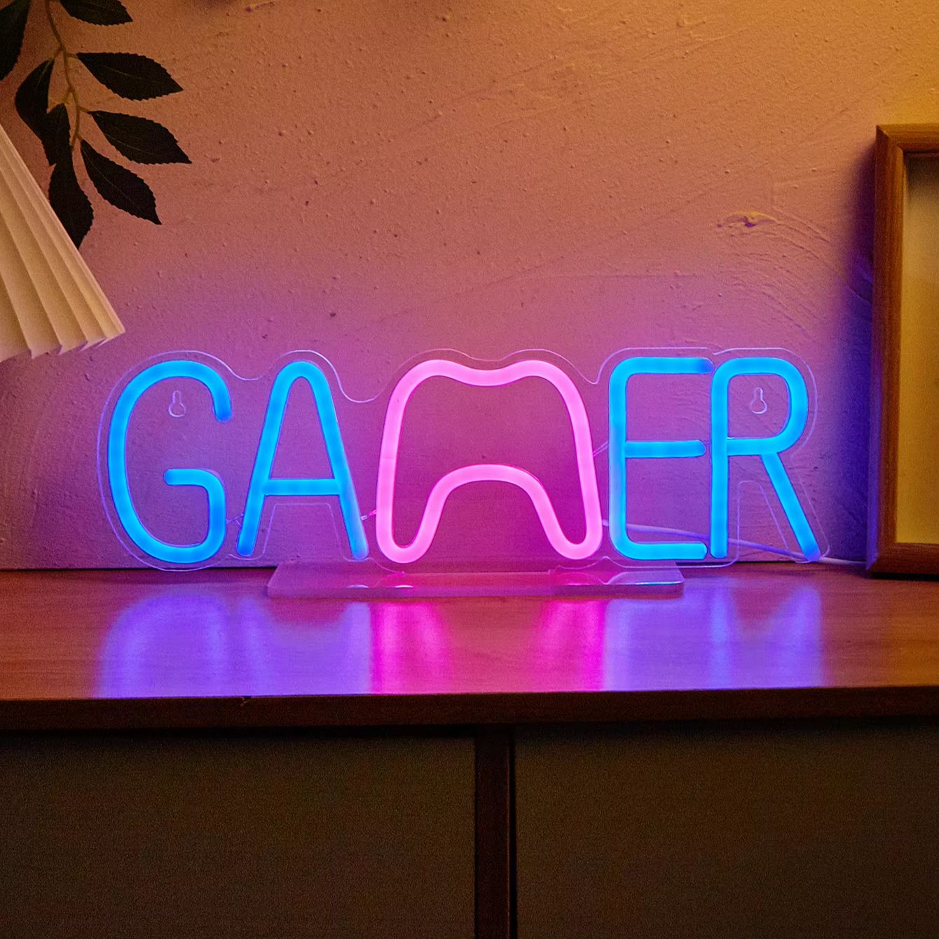 Chi-buy LED Neon Desktop gamer - Retro Gaming Projector ulasan dan harga