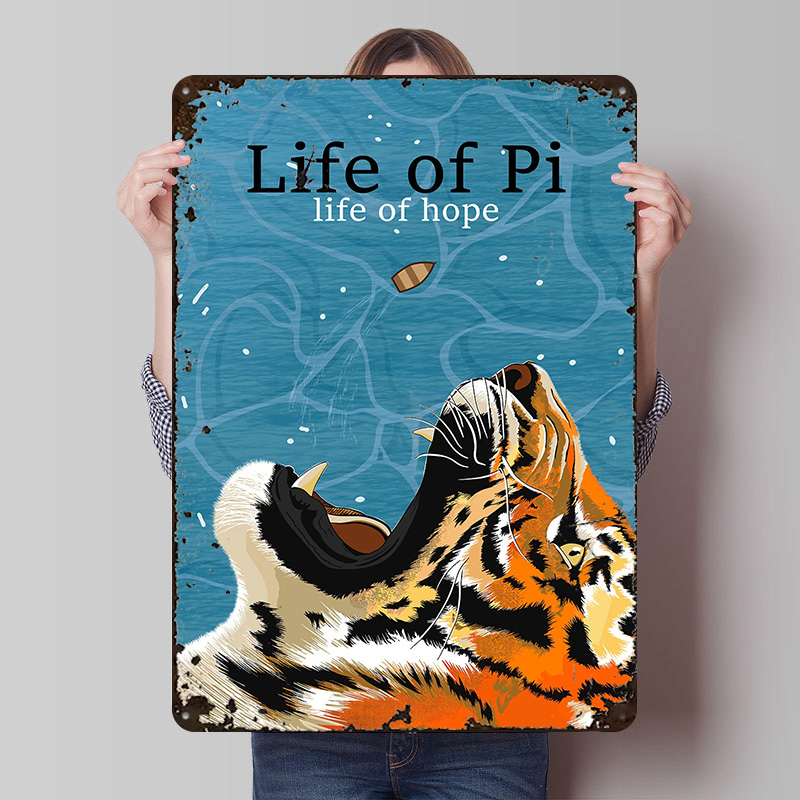 Life of Pi Printing Poster Cus - Retro Gaming Life ulasan dan harga