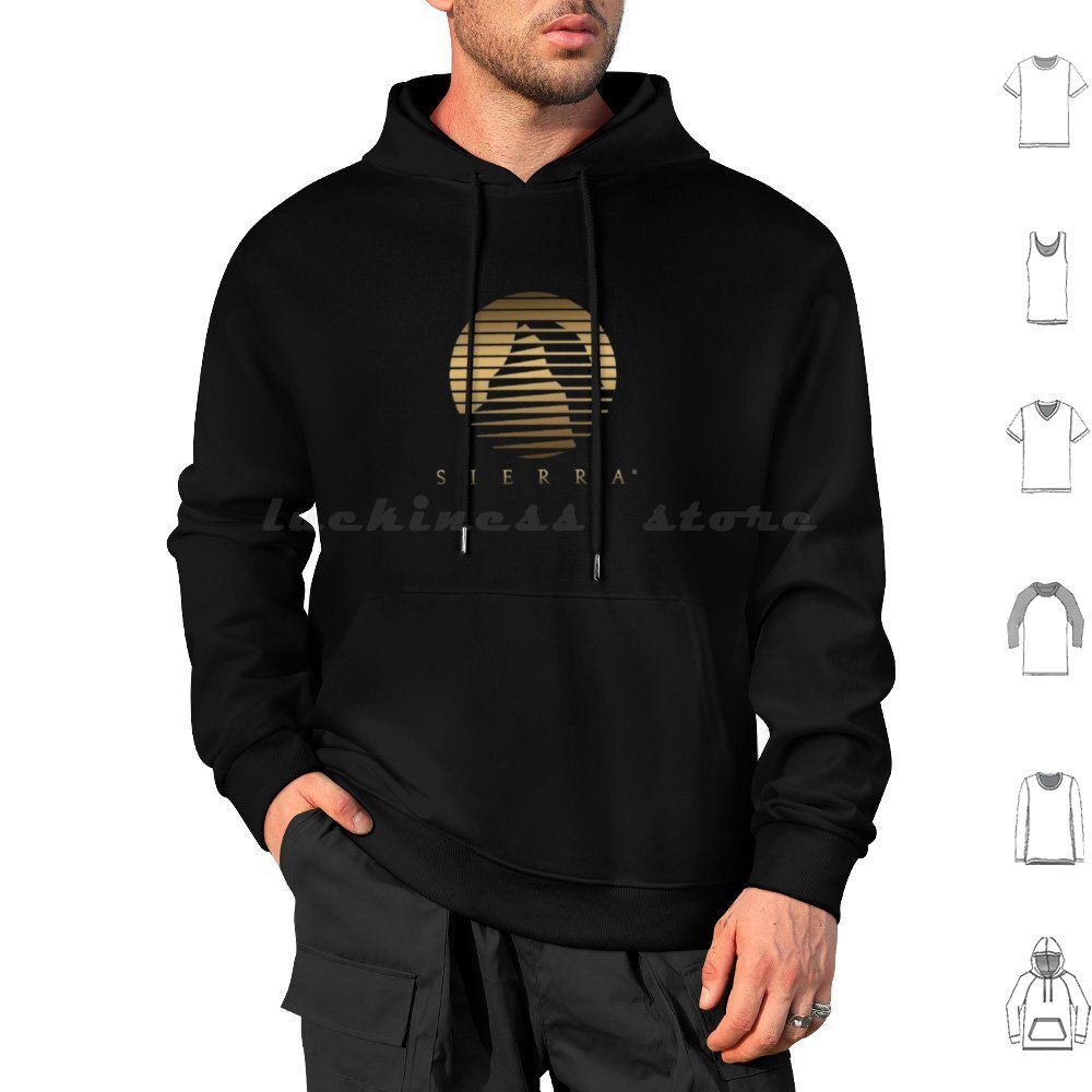 Sierra Logo Hoodies Long Sleev - Retro Gaming Life ulasan dan harga