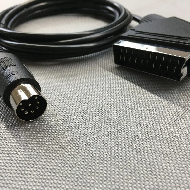 Replacement 1.8M EU V-pin Scar - Retro Gaming Cables ulasan dan harga