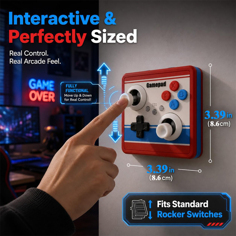 Drill-Free Light Switch Cover  - Retro Gaming Projector ulasan dan harga