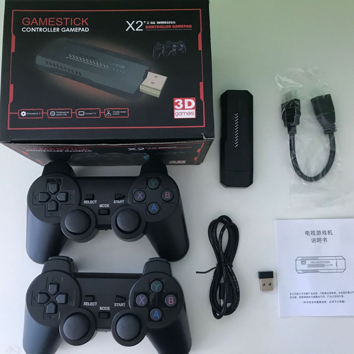 X2 Retro Video Game Console 2. - Retro Gaming Stick ulasan dan harga
