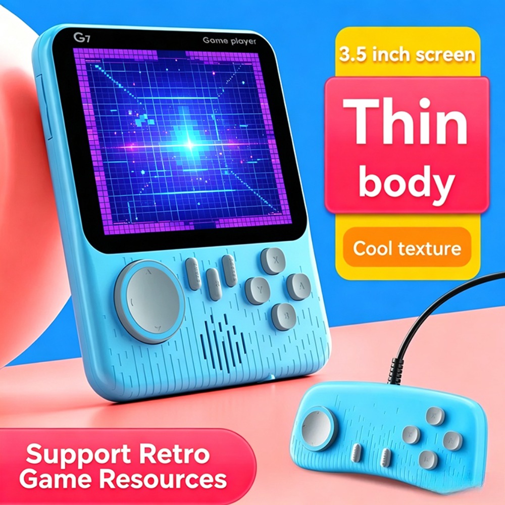 G7 Portable Retro Handheld Gam - Retro Gaming Cables ulasan dan harga