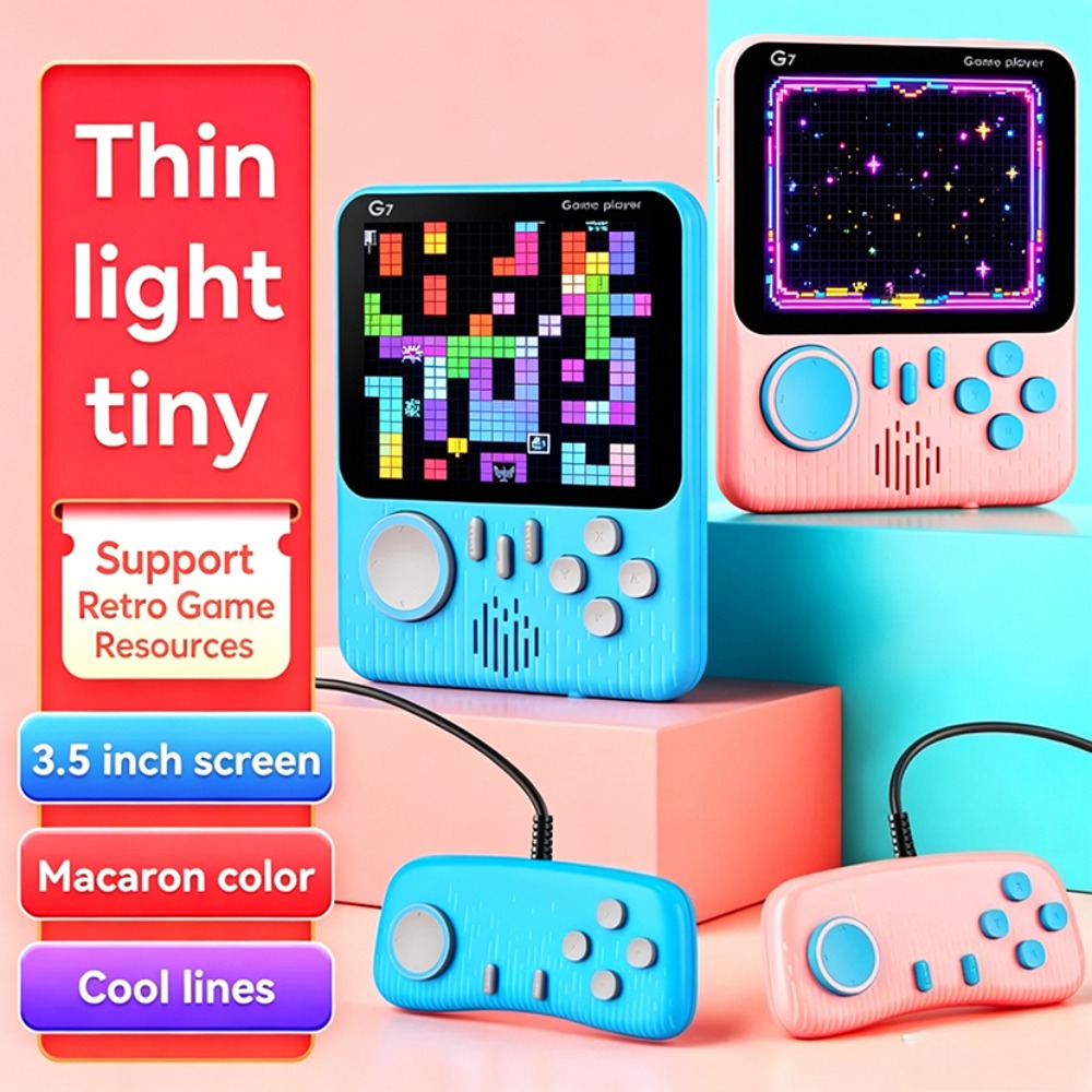 G7 Portable Retro Handheld Gam - Retro Gaming Cables ulasan dan harga