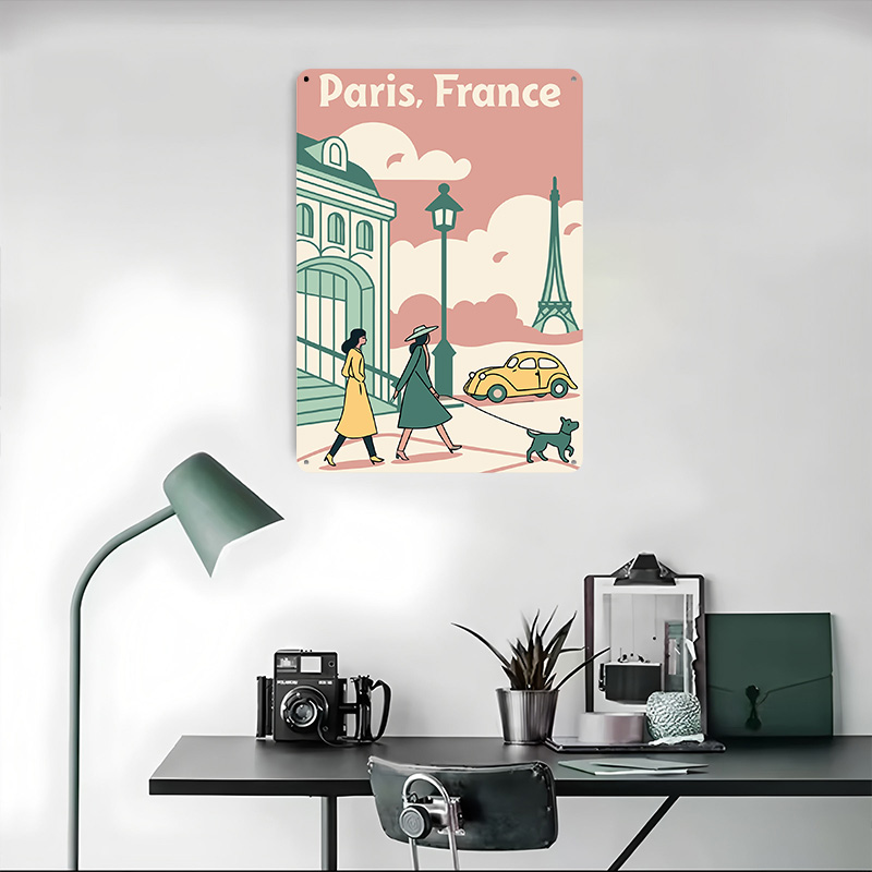 Paris France Travel Printed Po - Retro Gaming France ulasan dan harga