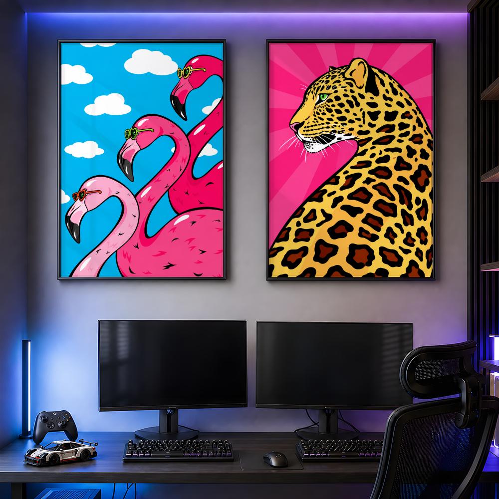 Colorful Retro Pop Art Tropica - Retro Gaming Life ulasan dan harga