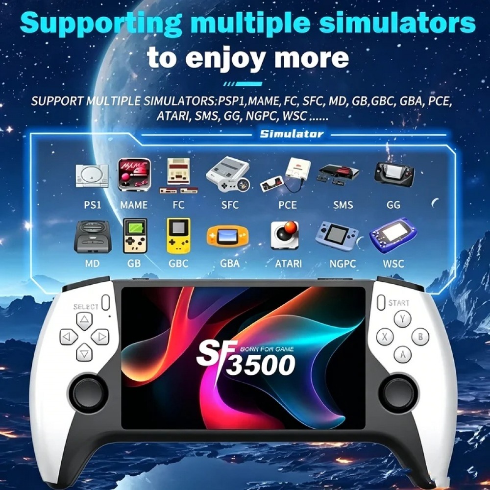 SF3500 5 inch Handheld Game Co - Retro Gaming Gameboy ulasan dan harga